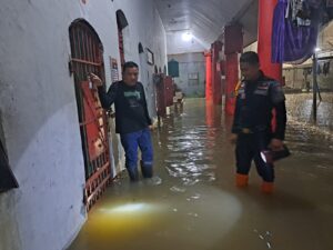Akibat Hujan Deras Lapas IIB Kota Tegal Kembali Terendam Banjir