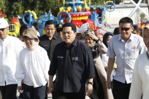 Tinjau Kesiapan Layanan Arus Mudik dari Sumatera, Erick Thohir : Transformasi ASDP E-ticketing Ferizy, Masyarakat Semakin Terbiasa sehingga Mudik Kian Lancar