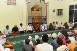 Malam ke-16 Ramadhan, Bupati Batu Bara Safari ke Desa Sumber Tani