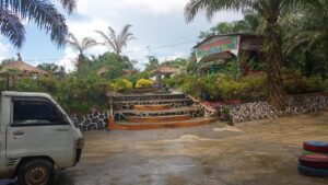 Taman wisata perahu layar desa Pancasila Natar Lampung Selatan
