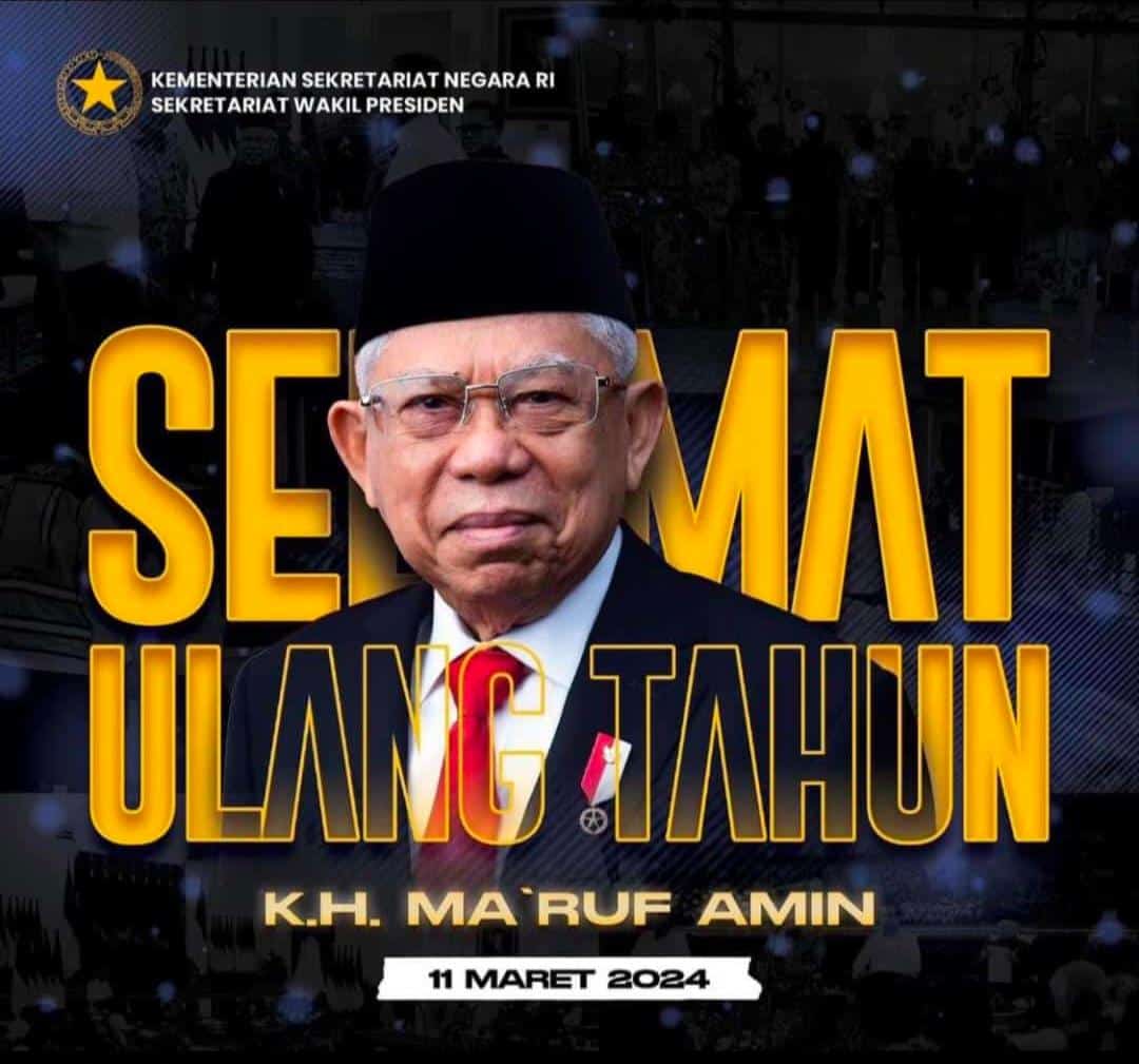 Tasyakuran Milad ke 81, Wapres Ma'ruf Amin Gelar Pengajian dan Doa Bersama Keluarga
