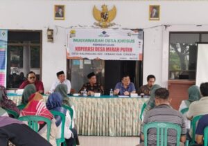 Kuwu Kalipasung, Endi Supriadi : Gelar Musyawarah Desa Khusus Pembentukan Koperasi Desa “Merah Putih”