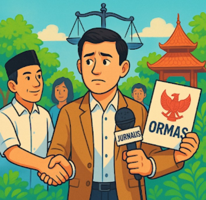 Wartawan Tak Boleh Merangkap LSM Dan Ormas Ini Sebab nya!!