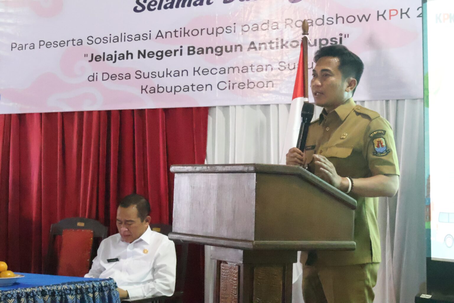 Roadshow KPK 2025, Wabup Jigus Buka Sosialisasi Antikorupsi di Desa Susukan