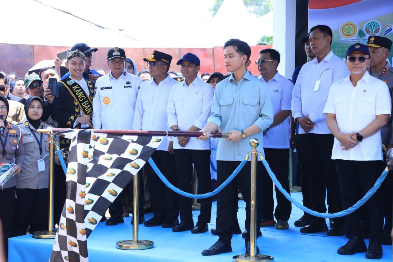 Wapres Gibran Rakabuming Raka Apresiasi Polda Banten Wujudkan Swasembada Pangan Nasional
