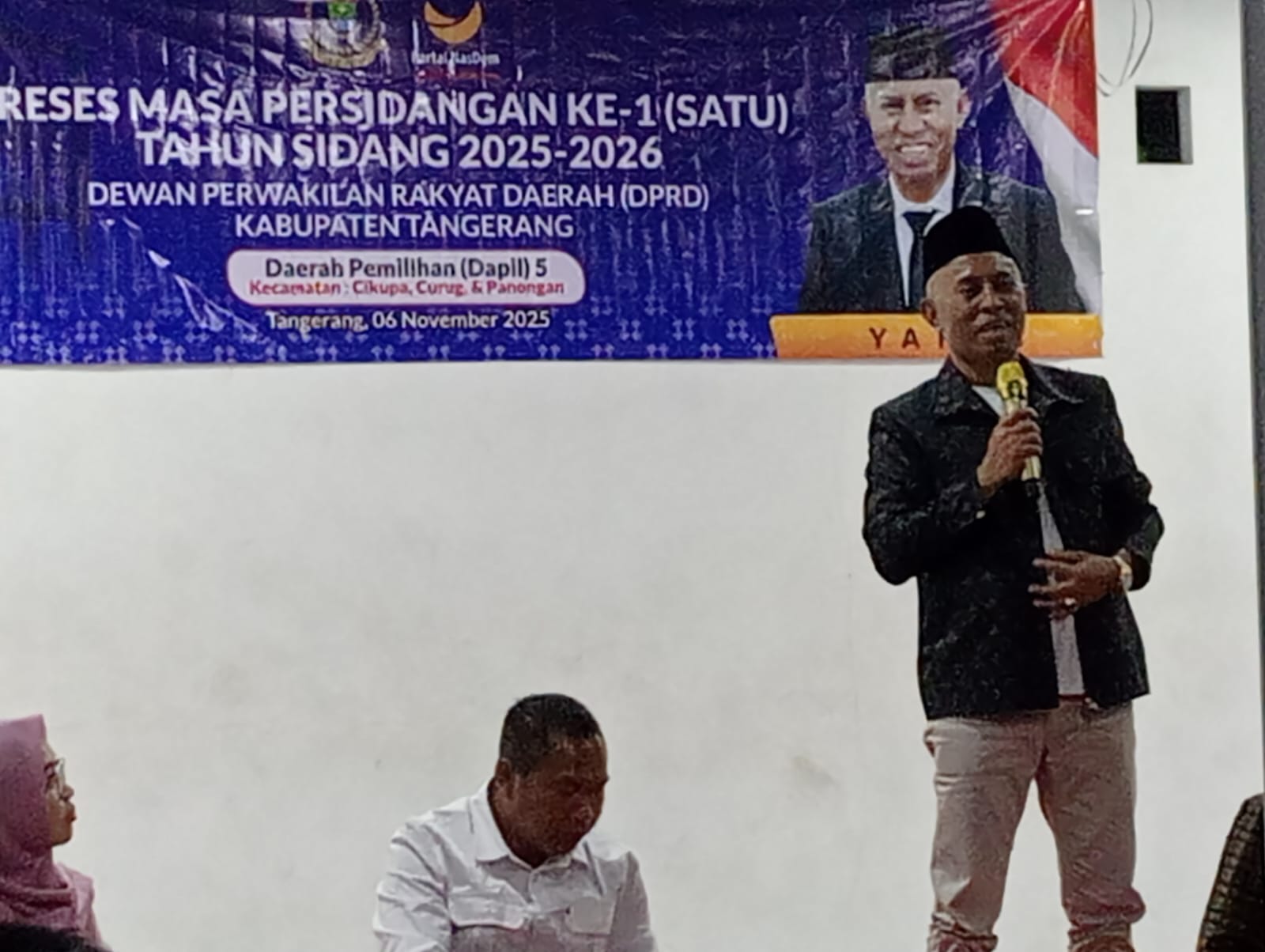 Yakub (NasDem) Serap Aspirasi Warga Mulya Asri II dalam Reses Masa Sidang I Tahun 2025/2026