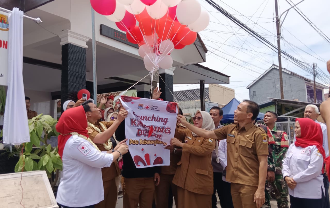 Desa Babakan Gebang Resmi Jadi “Kampung Donor Darah”, Warga Semangat Donor