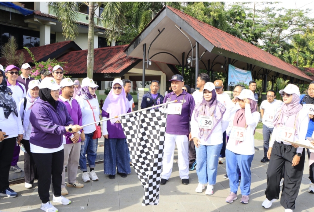 Wabup Intan Buka Car Free Day dan Kampanye TOSS TBC: Temukan, Obati, Sampai Sembuh