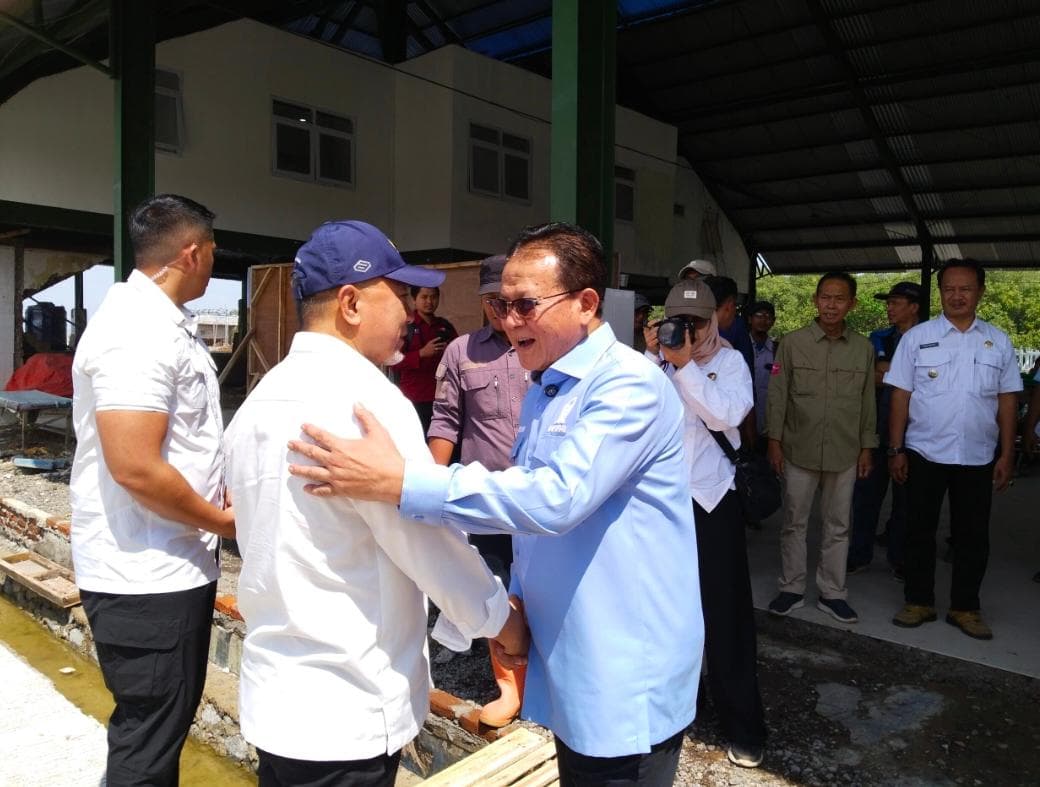 Zulhas dan Prof. Rokhmin Tinjau Kampung Merah Putih, Dorong Kesejahteraan Nelayan