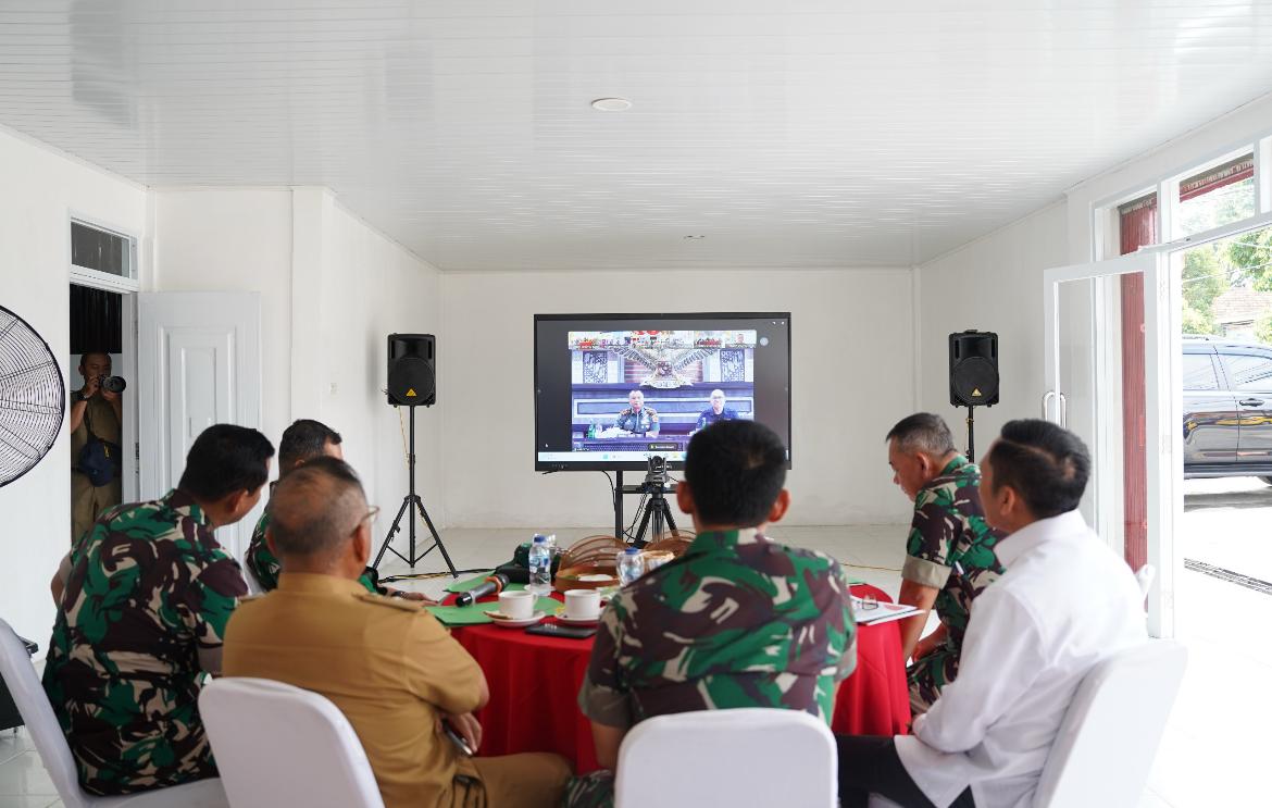 Dua KDKMP Palembang Rampung, Wapang TNI Beri Apresiasi