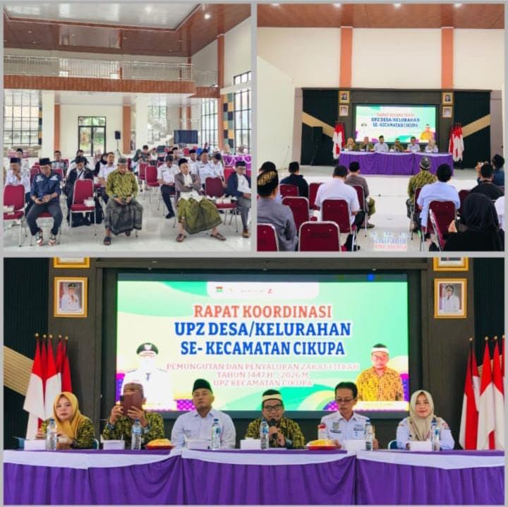 UPZ Kecamatan Cikupa Gelar Rapat Koordinasi, Optimalkan Tata Kelola Zakat di Tingkat Desa dan Kelurahan