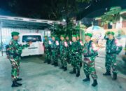 Patroli Malam Koramil 01/Teluknaga Jaga Stabilitas Wilayah Pesisir Tangerang