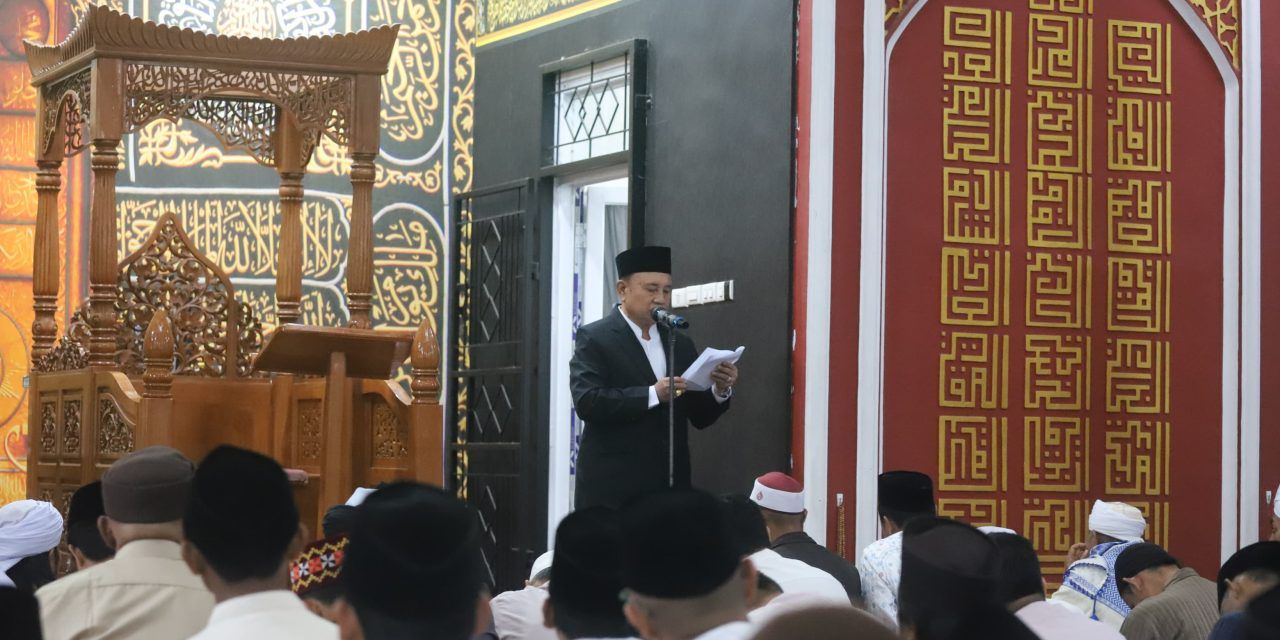 Idulfitri 1447 H di Masjid Al Mansyur Penuh Kekhusyukan, Wabup Tekankan Pentingnya Menjaga Nilai Ramadhan