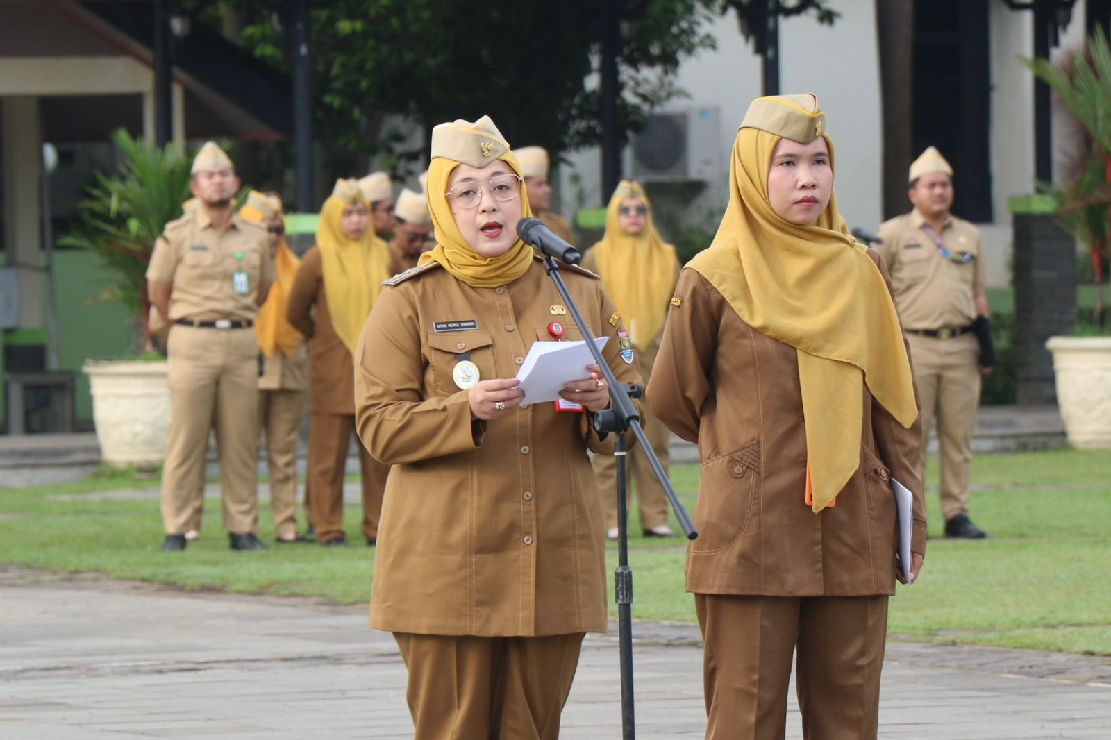 Wabup Intan Ingatkan Seluruh Pegawai Terus Tingkatkan Kedisiplinan dan Kualitas Pelayanan