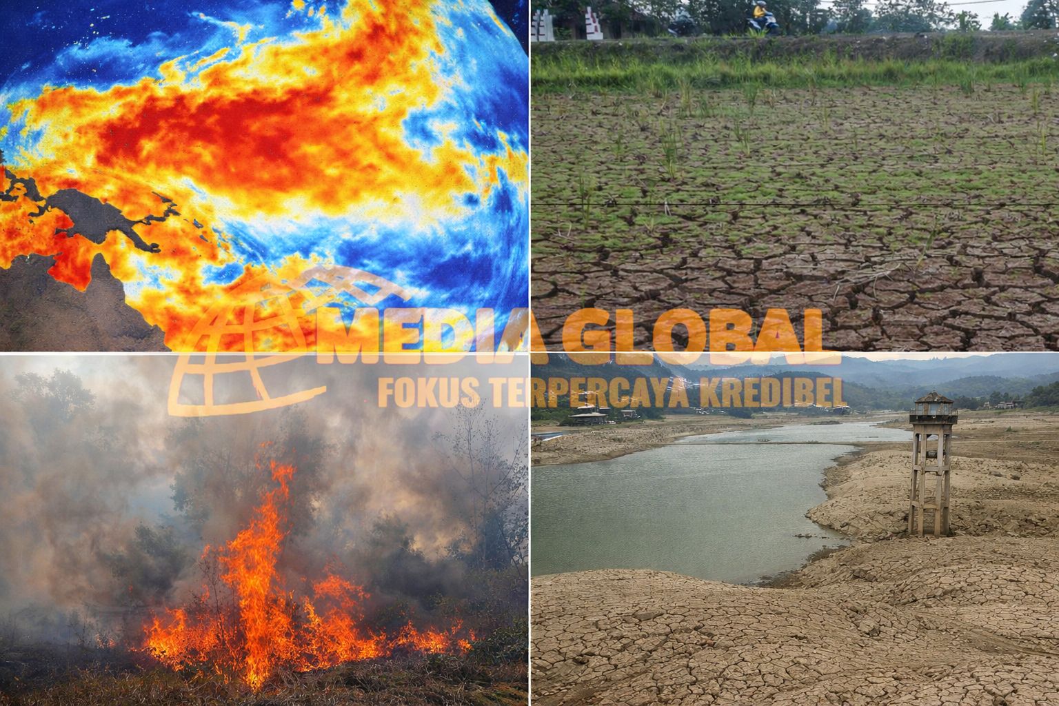 Waspada Super El Nino, Ancaman Kekeringan dan Karhutla Mengintai Indonesia