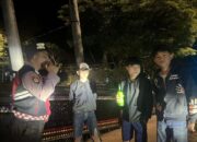 Patroli Dini Hari, Sat Samapta Polres Lampung Barat Ajak Pemuda Hindari Aktivitas Larut Malam