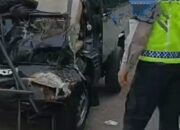Diduga Sopir Mengantuk, Kecelakaan Maut di Tol Cipularang Tewaskan Dua Warga Sumedang