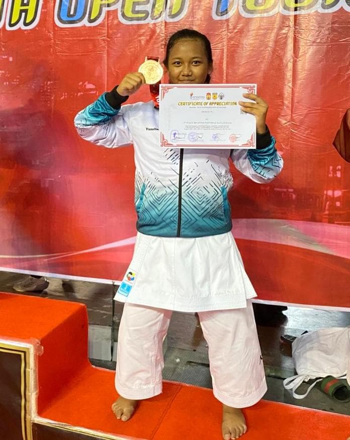 Dari Karangsembung ke Panggung Internasional, Yunalisa Bawa Pulang Medali Kemenpora dari Yogyakarta