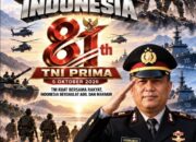 HUT ke-81 TNI, Kapolsek Pasar Kemis: Sinergi TNI-Polri Jadi Kekuatan Jaga Kedaulatan dan Keamanan