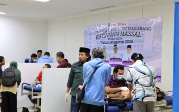 Ratusan Anak Ikuti Khitanan Massal di RSUD Tigaraksa, Menyambut HUT-394 Kabupaten Tangerang