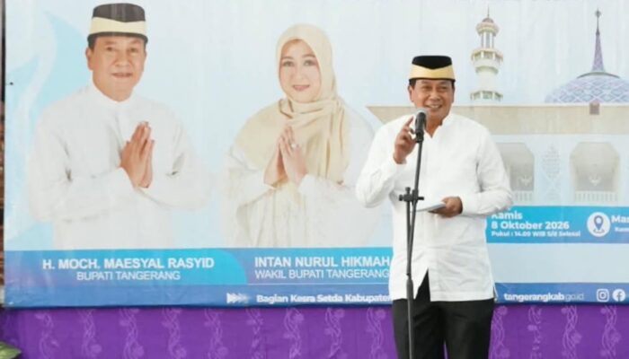 Bupati Tangerang Ajak Masyarakat Panjatkan Doa Bersama, Sambut Hari Jadi Kabupaten Tangerang Ke-394